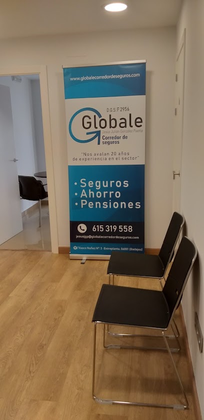 Globale Corredor de seguros- Corredor de seguros en Badajoz